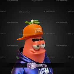 Super Basic STL Patrick Sea Star Urban Multipart