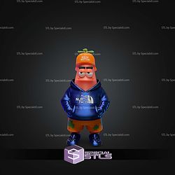 Super Basic STL Patrick Sea Star Urban Multipart