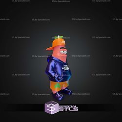 Super Basic STL Patrick Sea Star Urban Multipart