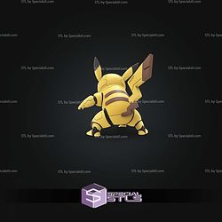 Super Basic STL Pikachu Mecha