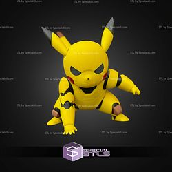 Super Basic STL Pikachu Mecha