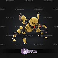 Super Basic STL Pikachu Mecha