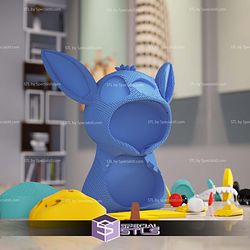 Super Basic STL Pikachu Stich knitted Multipart