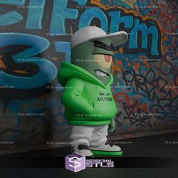 Super Basic STL Plankton Urban Multipart