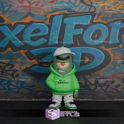 Super Basic STL Plankton Urban Multipart