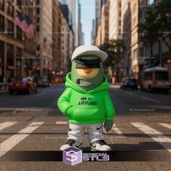 Super Basic STL Plankton Urban Multipart