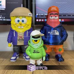 Super Basic STL Plankton Urban Multipart