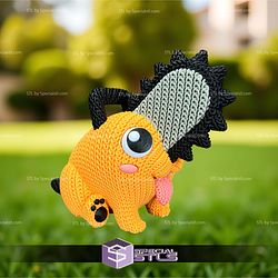 Super Basic STL Pochita Knitted