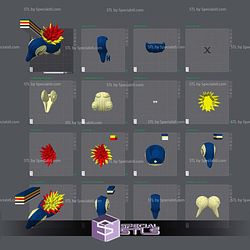 Super Basic STL Pokemon Cyndaquil Knitted Multipart