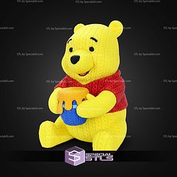 Super Basic STL Pooh Knitted