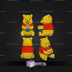 Super Basic STL Pooh Knitted