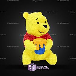 Super Basic STL Pooh Knitted