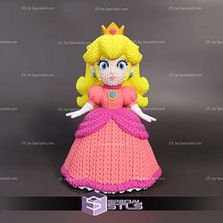 Super Basic STL Princess Peach Knitted