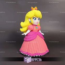 Super Basic STL Princess Peach Knitted