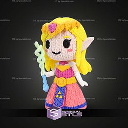Super Basic STL Princess Zelda Knitted