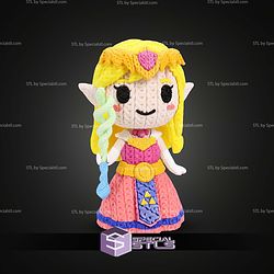Super Basic STL Princess Zelda Knitted