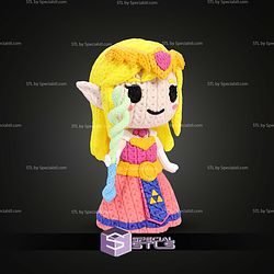 Super Basic STL Princess Zelda Knitted