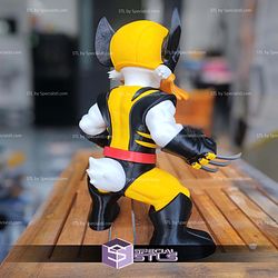 Super Basic STL Quackverine Donald Wolverine