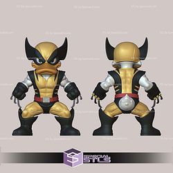 Super Basic STL Quackverine Donald Wolverine