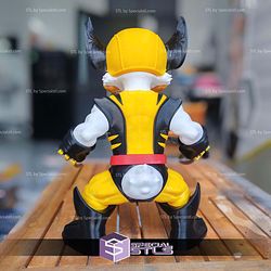 Super Basic STL Quackverine Donald Wolverine