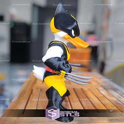 Super Basic STL Quackverine Donald Wolverine