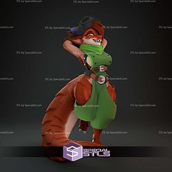 Super Basic STL Ruby the Kobold