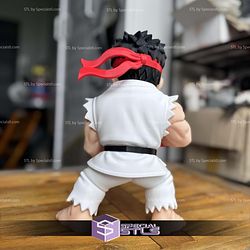 Super Basic STL Ryu Street Fighter Multipart