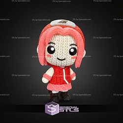 Super Basic STL Sakura Haruno Knitted