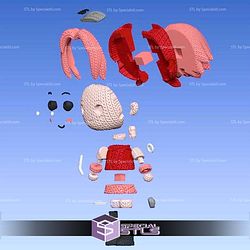 Super Basic STL Sakura Haruno Knitted