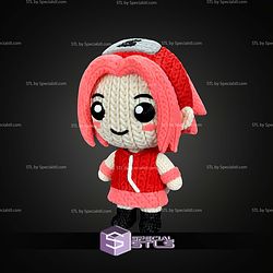 Super Basic STL Sakura Haruno Knitted