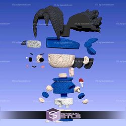 Super Basic STL Sasuke Knitted