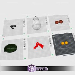 Super Basic STL Snoopy Pilot knitted