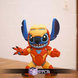 Super Basic STL Stich Ironman Multipart