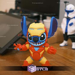 Super Basic STL Stich Ironman Multipart