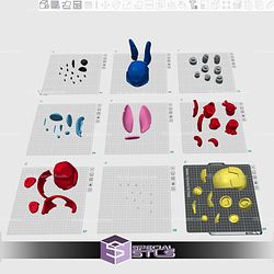 Super Basic STL Stich Ironman Multipart