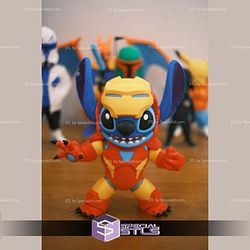 Super Basic STL Stich Ironman Multipart