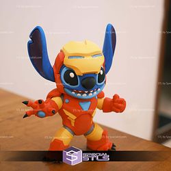 Super Basic STL Stich Ironman Multipart