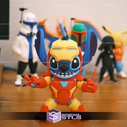 Super Basic STL Stich Ironman Multipart