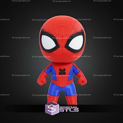 Super Basic STL Spiderman Chibi Multipart