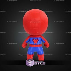 Super Basic STL Spiderman Chibi Multipart