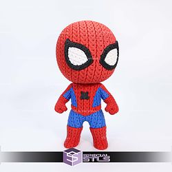 Super Basic STL Spiderman Knitted