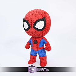 Super Basic STL Spiderman Knitted