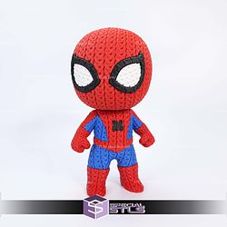 Super Basic STL Spiderman Knitted