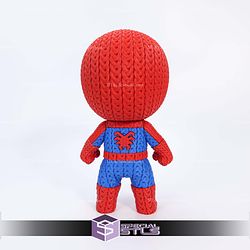 Super Basic STL Spiderman Knitted