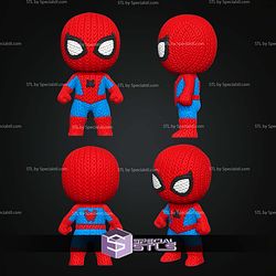 Super Basic STL Spiderman Knitted
