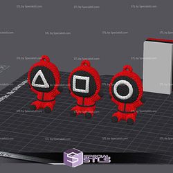 Super Basic STL Squid Game Soldier Knitted