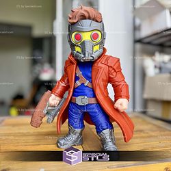 Super Basic STL Star Lord Multipart