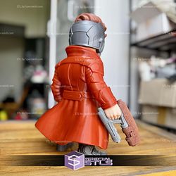 Super Basic STL Star Lord Multipart