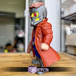 Super Basic STL Star Lord Multipart
