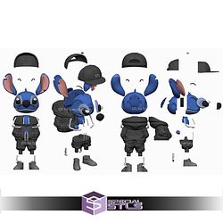 Super Basic STL Stich Urban Multipart